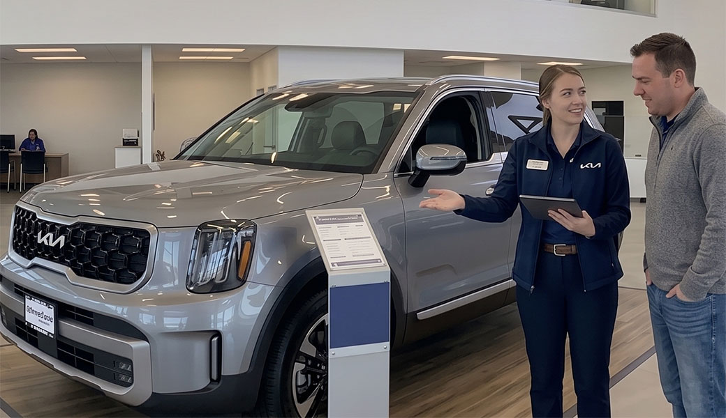 New Kia vehicles serving Atchison, KS