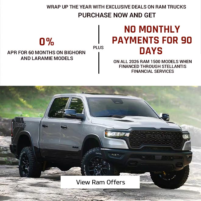 Ram Year End Sales Offer