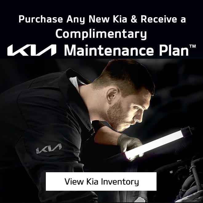 Complimentary Kia Maintenance Plan