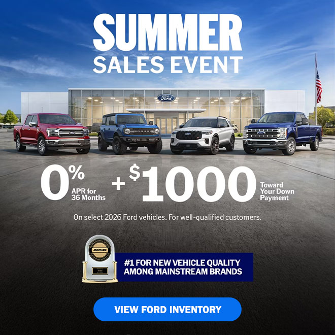 Ford Summer Sales Event