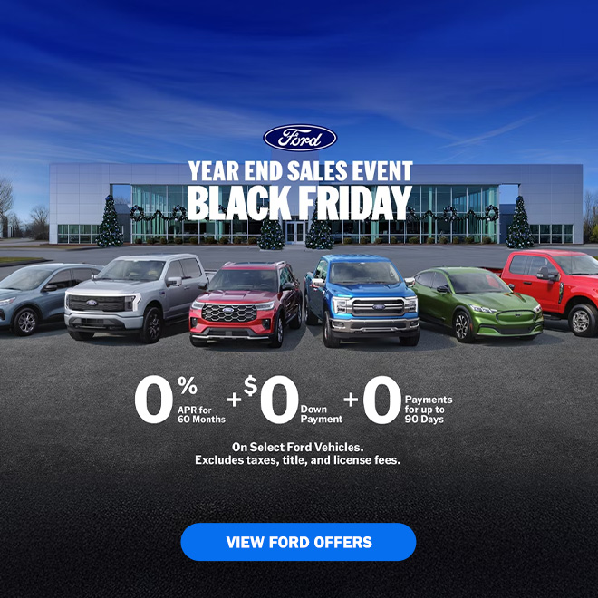 Ford Year End Sales Offer